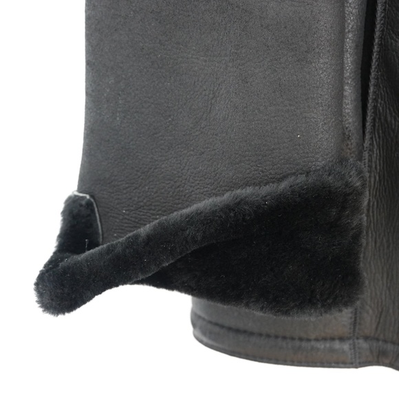 Dominic Bellissimo DesigneBlack Sheerling/Rason Reversible Winter Coat Size 12/L - Picture 4 of 9